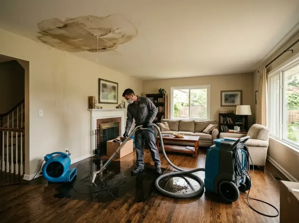attic-pipe-burst-ceiling-drip-008 — frequently asked questions, Water Damage Restoration & Carpet Care in Hokes Bluff, AL